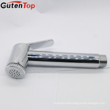 Gutentop Portable Hand Held Muslim Shower Shattaf Chrome Plastic Toilet Bidet Sprayer